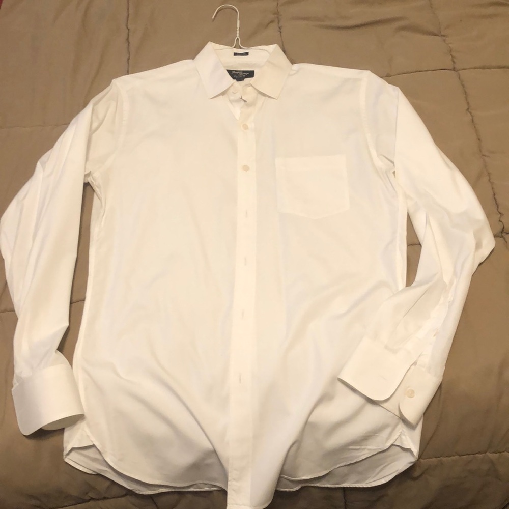 J. Crew “Thompson Shirtings” White Dress Shirt